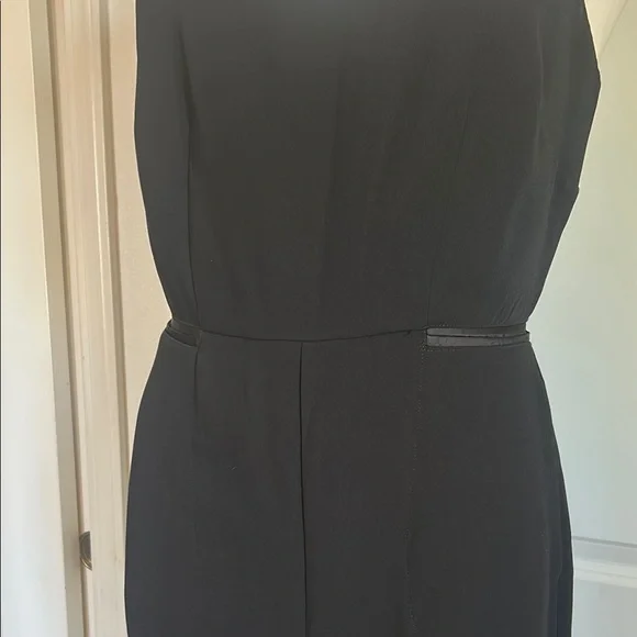 Anthropologie Maeve Black Asymmetrical Jumpsuit with Wide-Leg Design - Picture 5 of 13